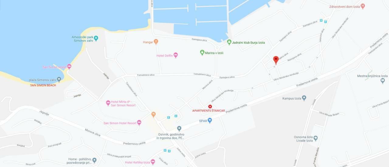 Apartmaji Stamcar إيزولا المظهر الخارجي الصورة